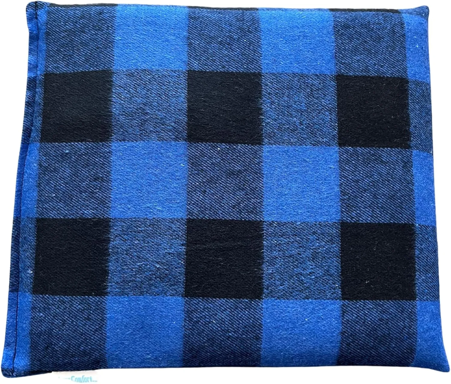 Microwaveable Heating Pad (Royal Blue Plaid)
