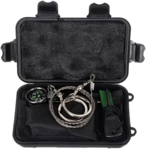 Military Emergency Kit Survival Kit, Survival Kit, Multiset, Survival Set, Emergencies, Tactical Outdoor Set, 7-1 Package (Incl. Suitcase)