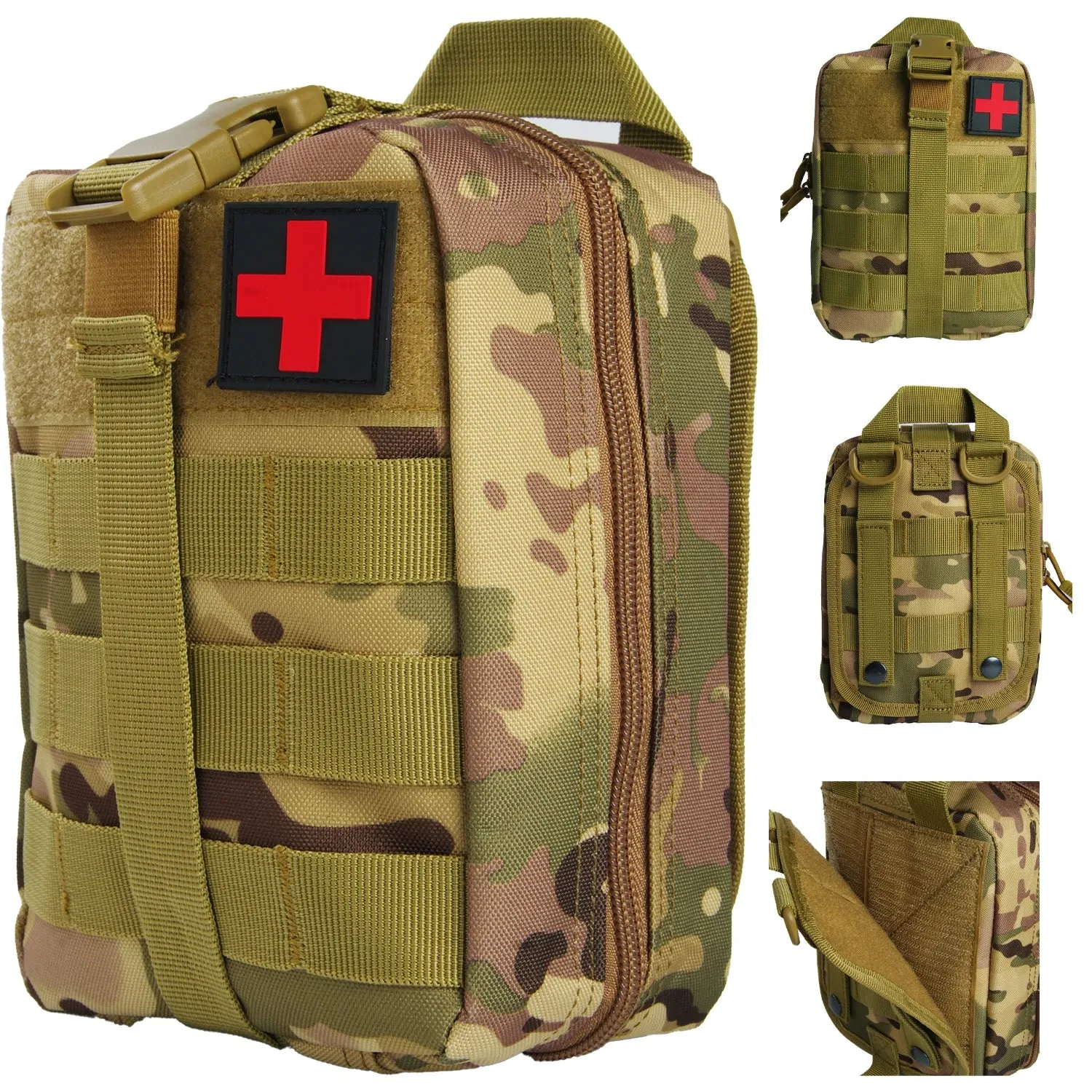 Military IFAK Trauma Survival Kit - Essential First Aid Gear for Emergency Situations