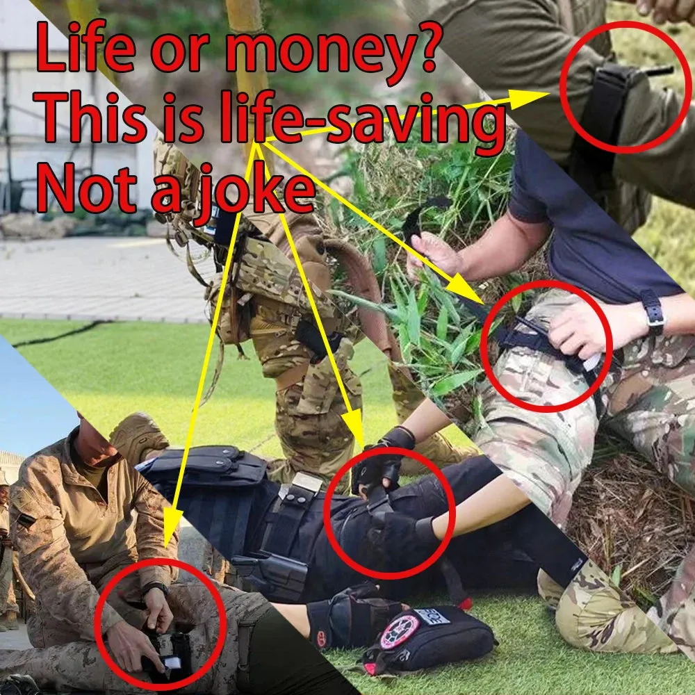 Military IFAK Trauma Survival Kit - Essential First Aid Gear for Emergency Situations