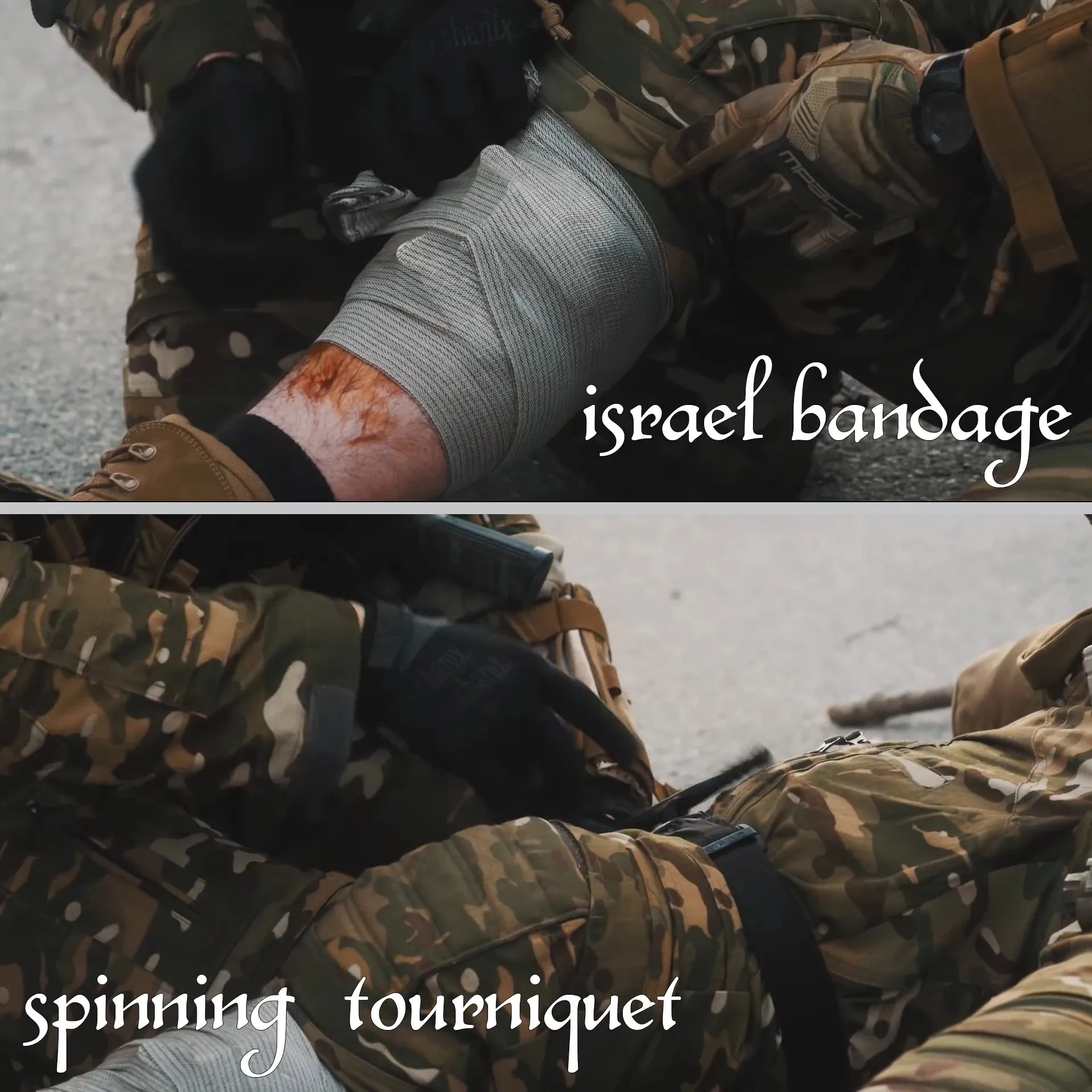 Military IFAK Trauma Survival Kit - Essential First Aid Gear for Emergency Situations