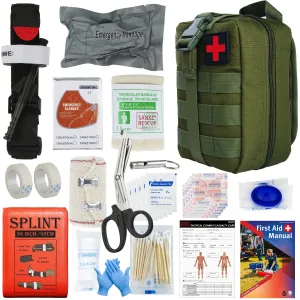 Military IFAK Trauma Survival Kit - Essential First Aid Gear for Emergency Situations