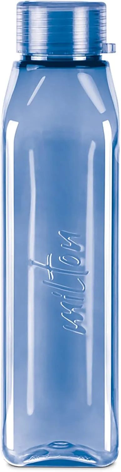 Milton Reusable Plastic Water Bottle with Lid, 34oz, Prime, Leak Proof, BPA Free, Perfect for Travel, School, Office, Outdoors, and Gym Great for Juices Milk (Blue)