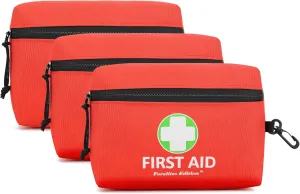 Mini First Aid Pouch Empty Bag Durable Emergency Kit Organizer For Home, Office, Travel, Vehicle, Camping, Hiking & Sports. (3)