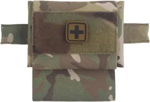 Mini IFAK Med Pouch,Micro Trauma Pouch, Rapid Deploy MOLLE Medical First Aid (Empty) Kit