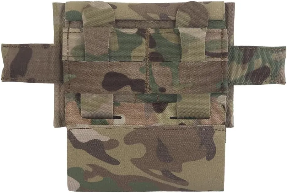 Mini IFAK Med Pouch,Micro Trauma Pouch, Rapid Deploy MOLLE Medical First Aid (Empty) Kit