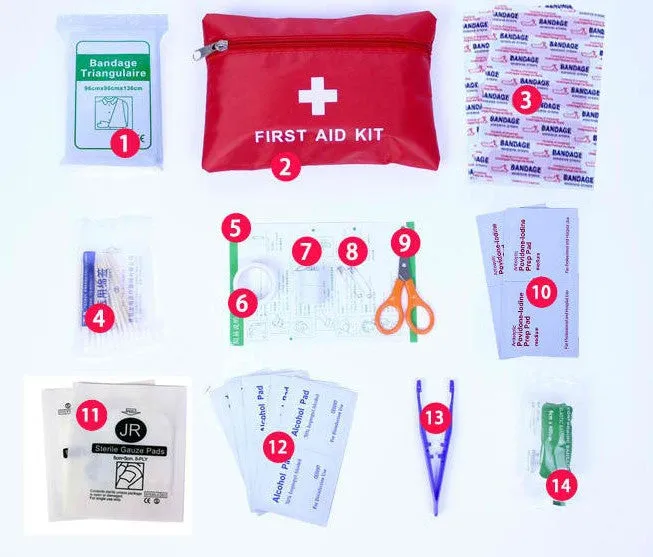 Mini Outdoor Travel First Aid Kit
