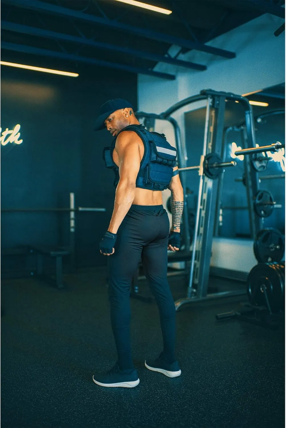miR Air Flow Weighted Vest with Zipper Option 20lbs - 60lbs Solid Iron Weights Machine Washable. Workout Vest for Men and Women