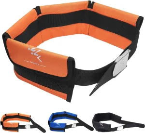 MOOCY 4 Neoprene Pocket Scuba Weight Belt，Spear Fishing Nylon-fit for Waist 32" to 52" - Quick-Release Buckle