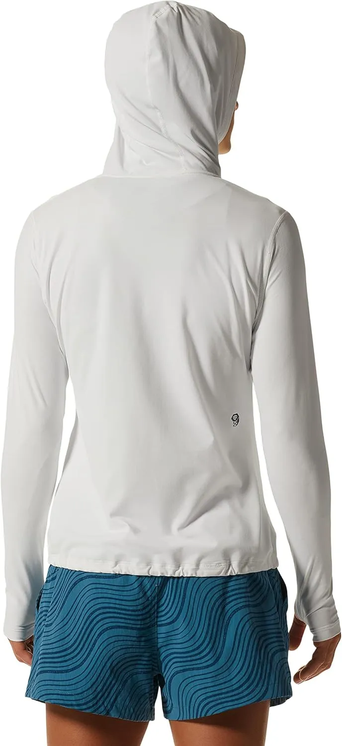 Mountain Hardwear Women's Crater Lake Long Sleeve Hoody for Hiking, Camping, Backpacking, and Casual Wear