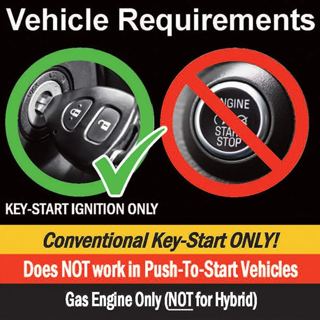MPC Complete Plug-n-Play 1-Button Remote Start Kit Compatible with Chevrolet Silverado 1500 2007-2013 EZ Connect T-Harness - Firmware Preloaded