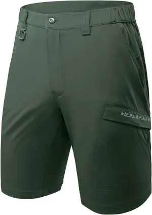 Mr.Stream Men's Hiking Relaxed Fit Golf Lounge Quick Drying Fishing Nylon Casual Shorts