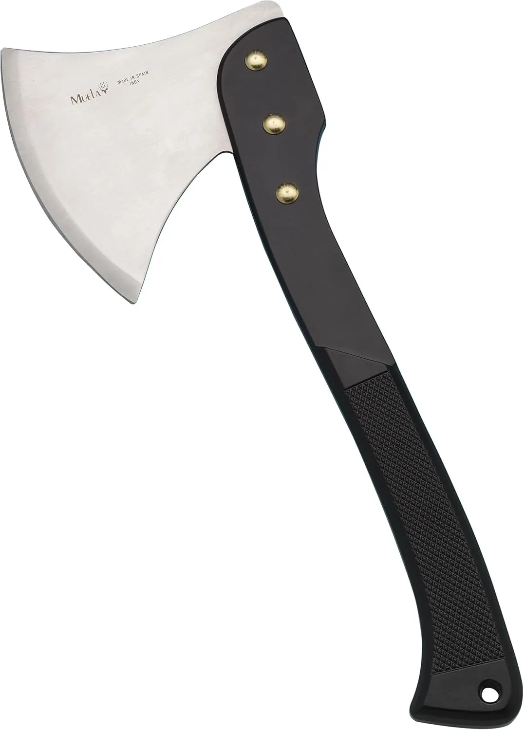 MUELA HA-W 5-1/4" Fixed Blade Hatchet with Leather Sheath