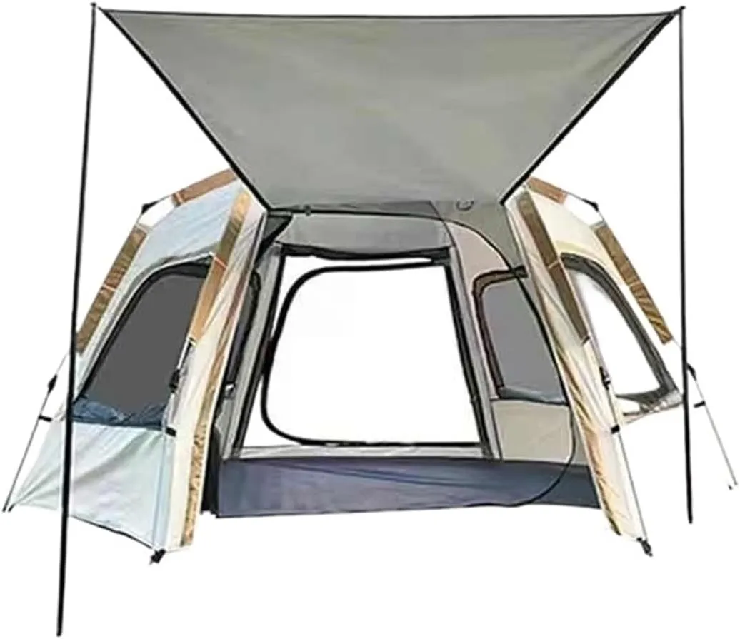 Multi-Purpose Camping Picnic Party Tent Tent Outdoor Tent Camping Tent 4 to 5 People Sports Travel 4X House Accessories Camping Backpack Outdoor Awnin
