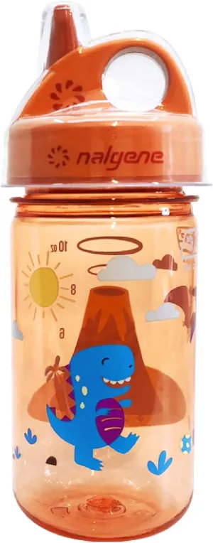Nalgene Kids Grip-N-Gulp Water Bottles, Leak Proof Sippy Cup, Durable, BPA and BPS Free, Dishwasher Safe, Reusable and Sustainable, 12 Ounces