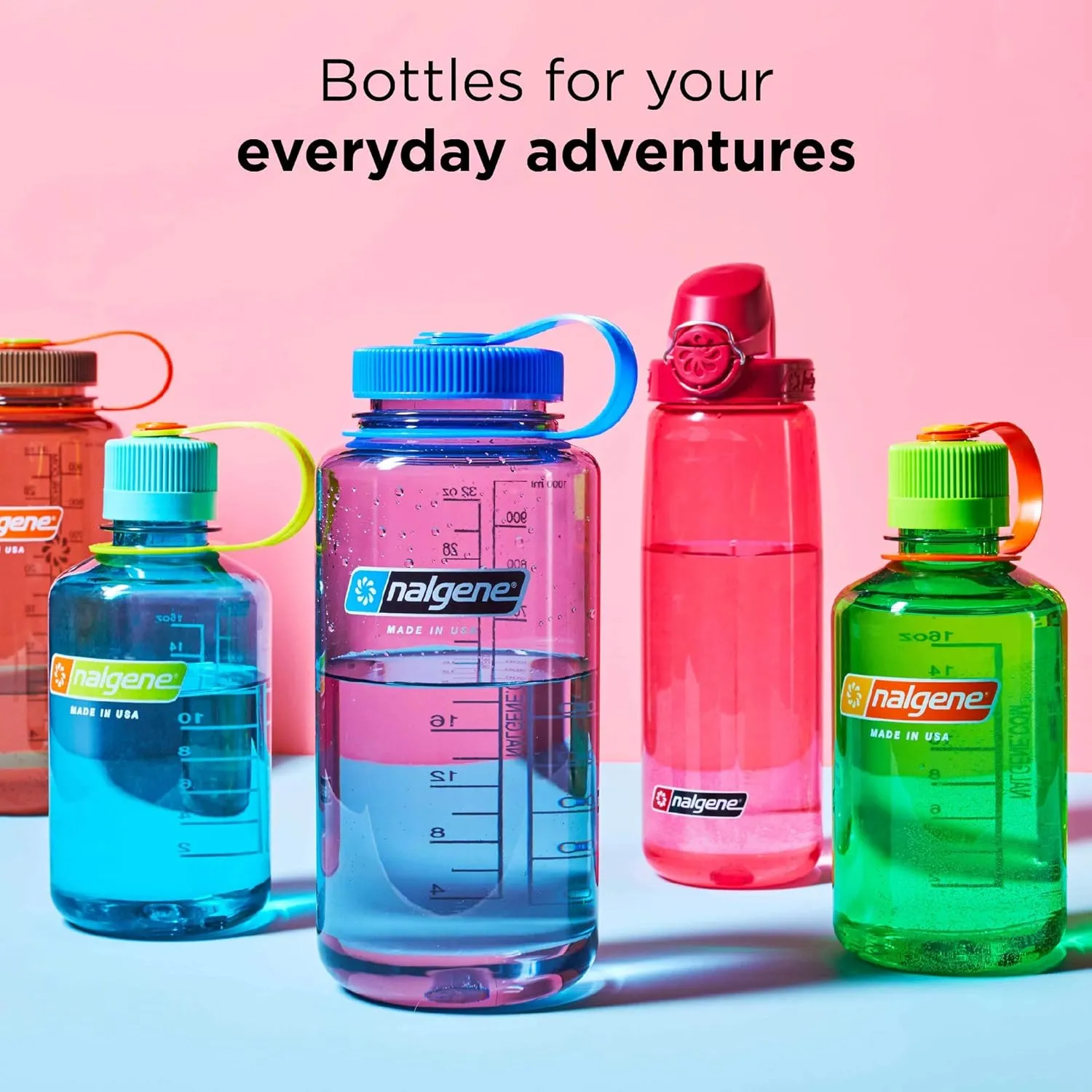 Nalgene Kids Grip-N-Gulp Water Bottles, Leak Proof Sippy Cup, Durable, BPA and BPS Free, Dishwasher Safe, Reusable and Sustainable, 12 Ounces