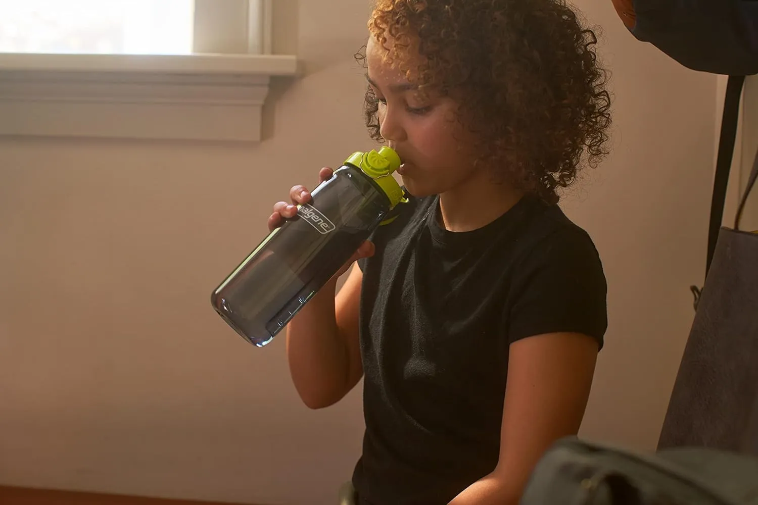 Nalgene Sustain Tritan BPA-Free On The Fly Water Bottle Made with Material Derived from 50% Plastic Waste