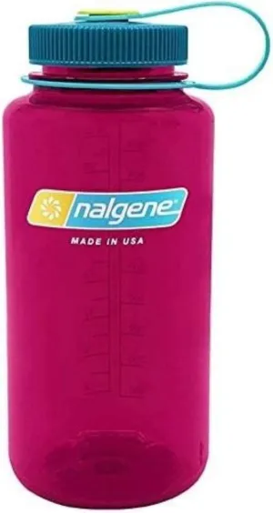 Nalgene Tritan Wide Mouth BPA-Free Water Bottle Eggplant, 32 oz