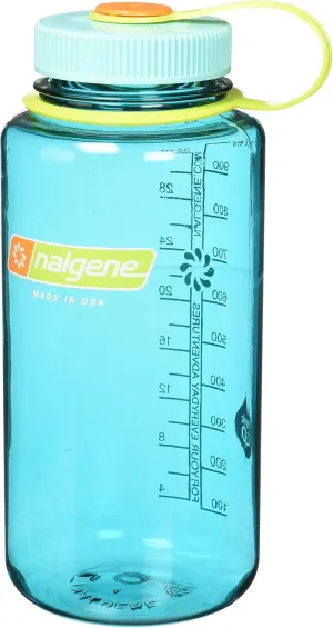 Nalgene Wide Mouth Bottle, 32 oz, Cerulean