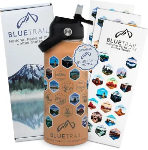 National Parks Water Bottle with Stickers