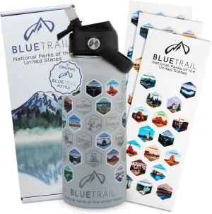National Parks Water Bottle with Stickers