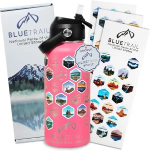 National Parks Water Bottle with Stickers