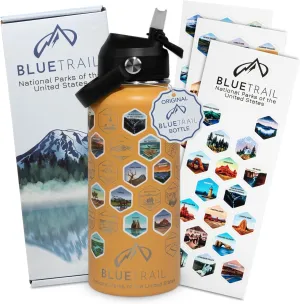 National Parks Water Bottle with Stickers