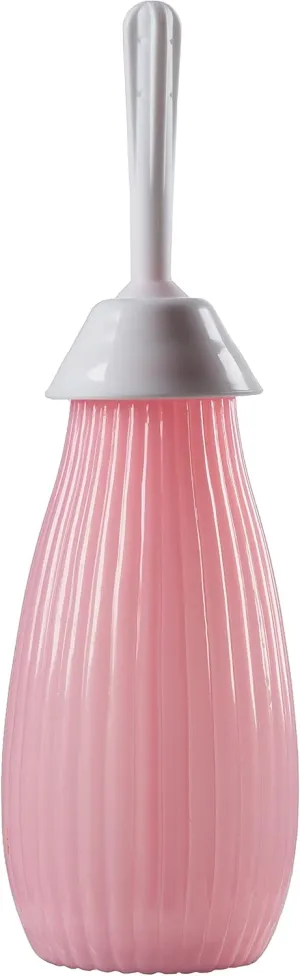 Natural Vaginal Cleansing System, BPA & PVC Free, Compatible with DMSO / MMS, Pink