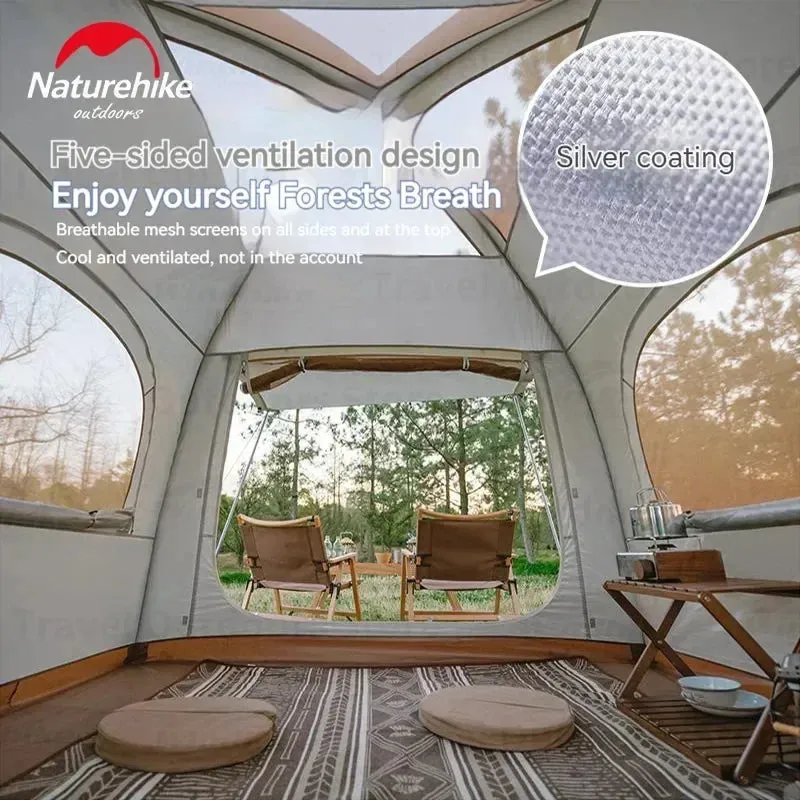 Naturehike 3-Person Inflatable Tent – Waterproof & Ultralight
