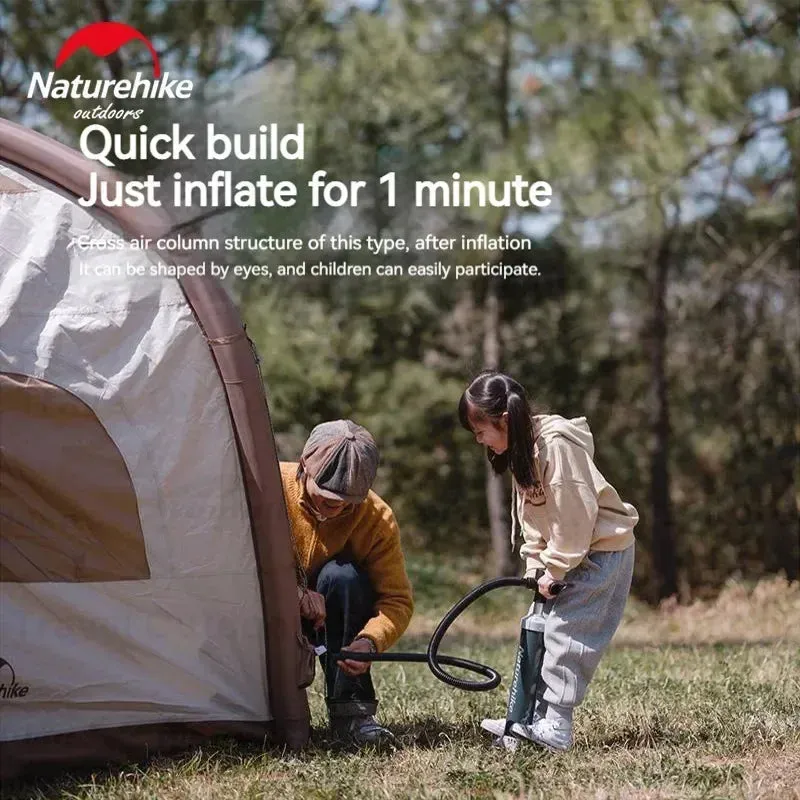 Naturehike 3-Person Inflatable Tent – Waterproof & Ultralight