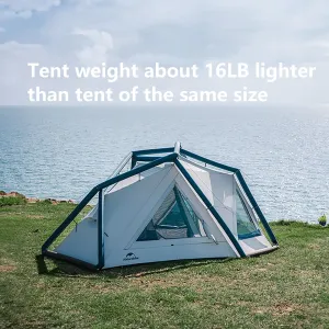 Naturehike Inflatable Tent | Inflatable Camping Tent | Outdoor Tnflatable Tent | Glamping Tents | Easy Setup Camping Tent | Waterproof Windproof | Sun Protection (Small)