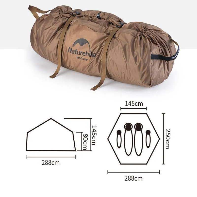 Naturehike MG Hexagonal Yurt Camping Tent