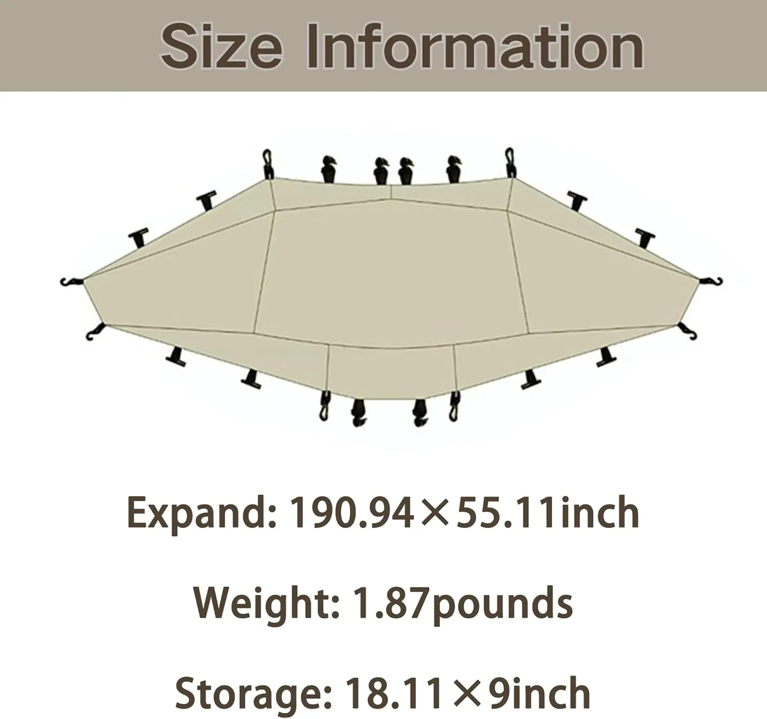Naturehike Quarter/Hexagonal Camping Tent Canopy Sun Shade,Outdoor Tent for Camping,Fishing,Picnics, Canopy Available with Ground Cloth,Door Curtains,Tent Connector