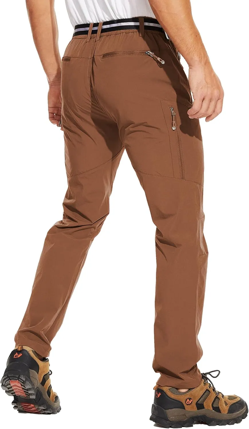 NATUVENIX Hiking Pants Men Lightweight Mens Travel Pants Stretchy Work Pants for Men Quick Dry Fishing Pants Outdoor