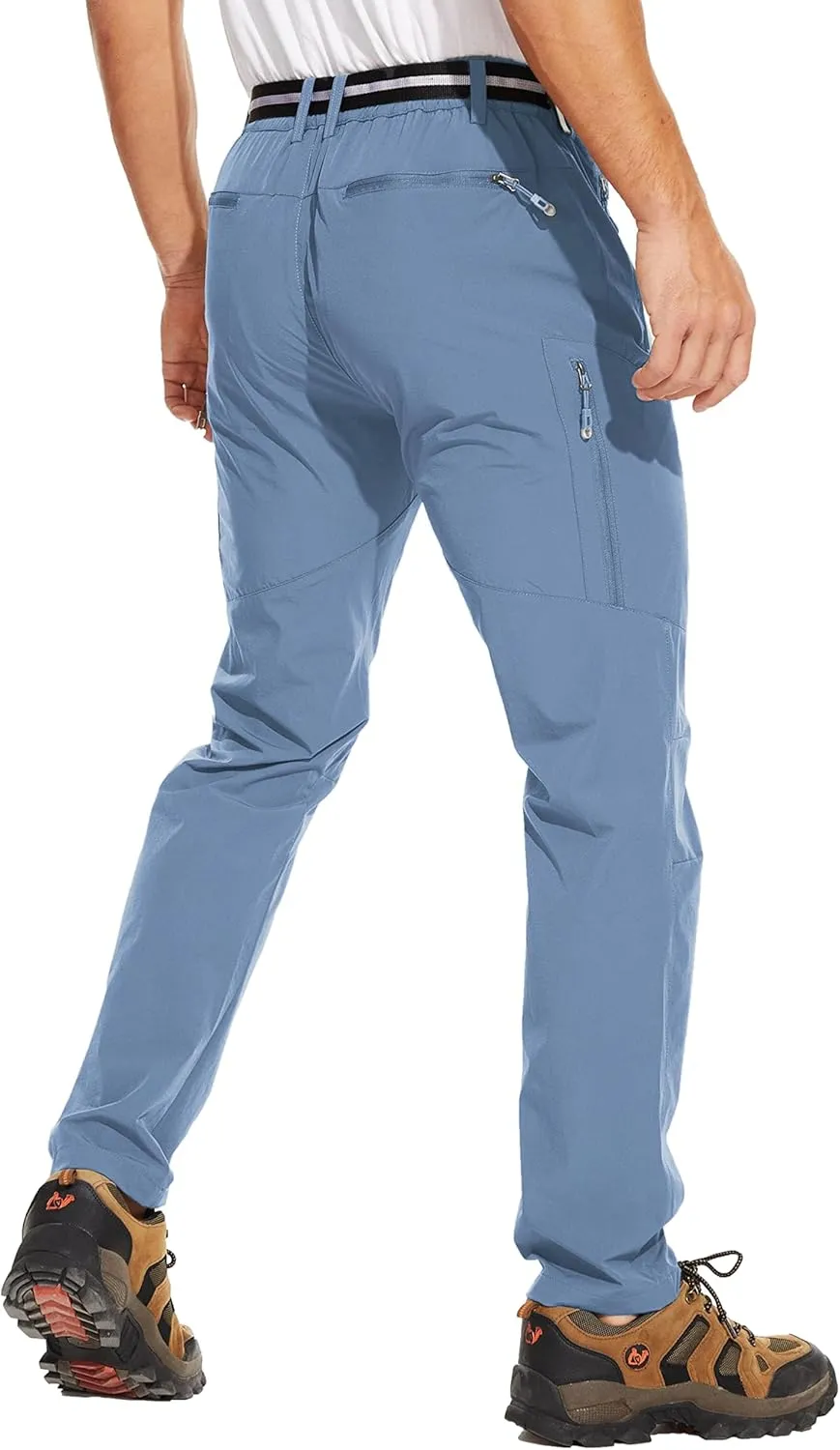 NATUVENIX Hiking Pants Men Lightweight Mens Travel Pants Stretchy Work Pants for Men Quick Dry Fishing Pants Outdoor