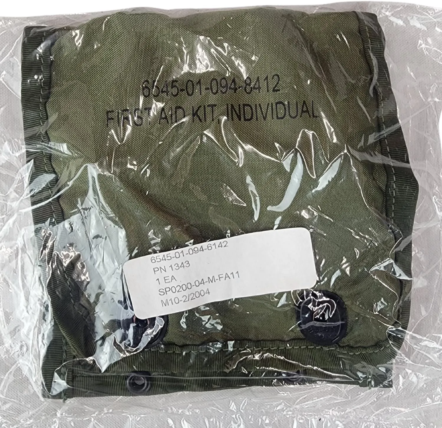 Never Issued in Bag Olive Drab First Aid Kit IFAK Pouch with Keepers