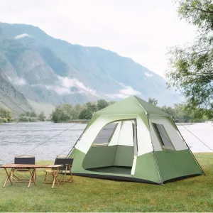New Camping Hiking Tent 6 People Waterproof Outdoor Instant Setup Easy