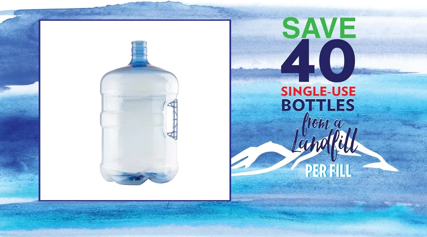 New Wave Enviro BPA Free PET Bottle, 5-Gallon Capacity, Crown Top (cap not included), Designed for Durability with Integrated Handle