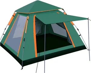 NIEH Outdoor Camping Tent Waterproof,Family Large Tents 4 Person,Easy Setup Tent Sun Shade Protection Sun Shelter