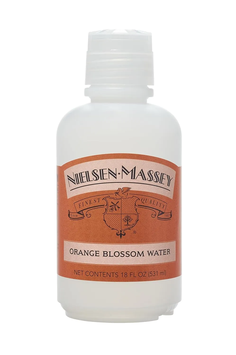 Nielsen-Massey Orange Blossom Water for Baking, Cooking and Drinks, 18 Ounce Bottle