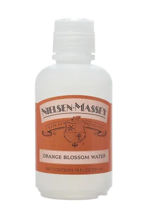 Nielsen-Massey Orange Blossom Water for Baking, Cooking and Drinks, 18 Ounce Bottle