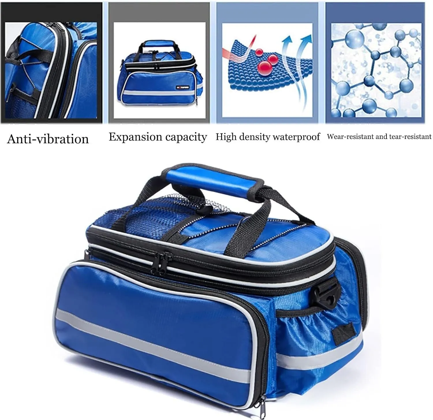 Nurse Tote Bag, Waterproof Multifunctional First Aid Kit Medical Travel & Camping Supplies, Empty Bag for Emergency Preparedness(Round)