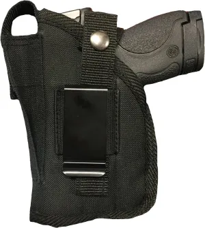 Nylon Gun Holster for Luger 9mm, .22 with 4" Barrel with Laser
