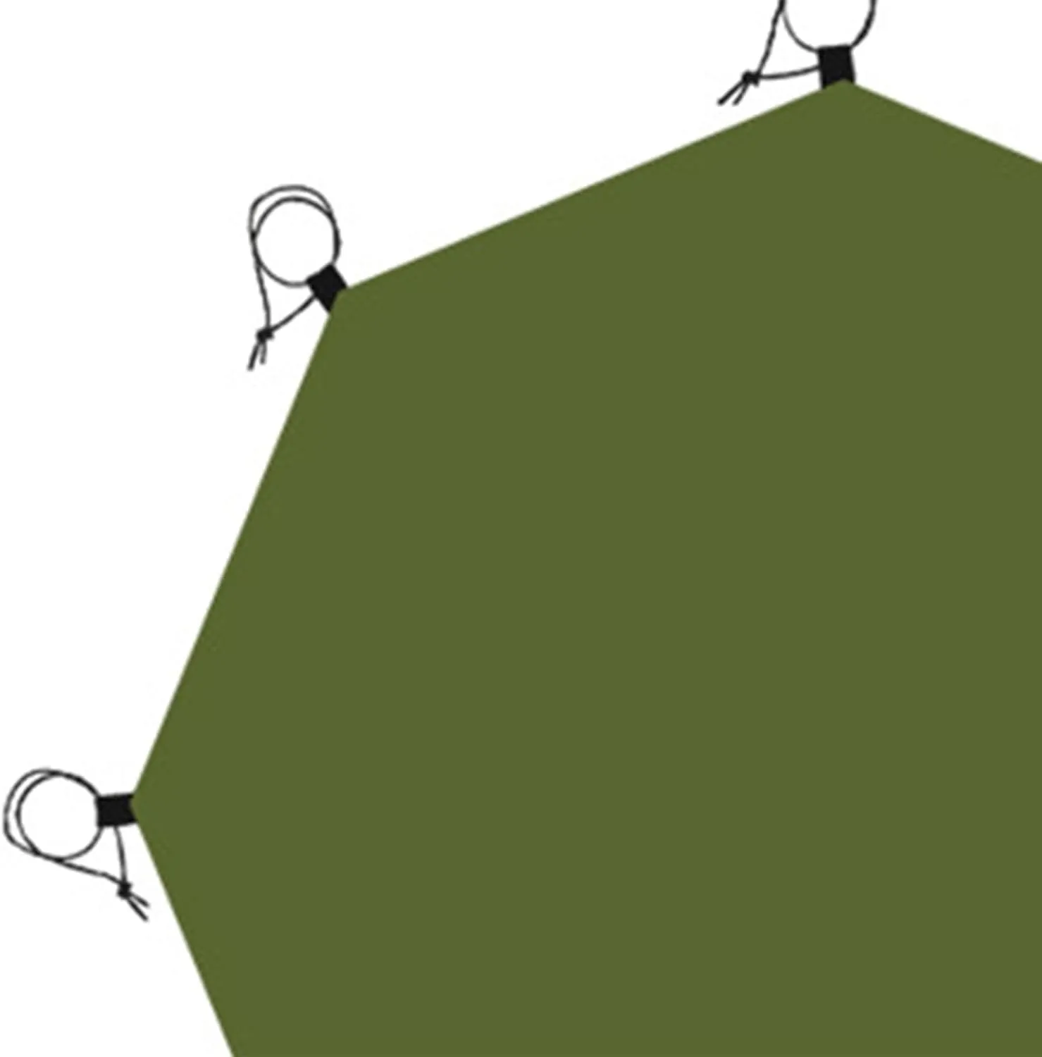 Octagonal Tent Base Sheet for Outdoor Camping and Hiking