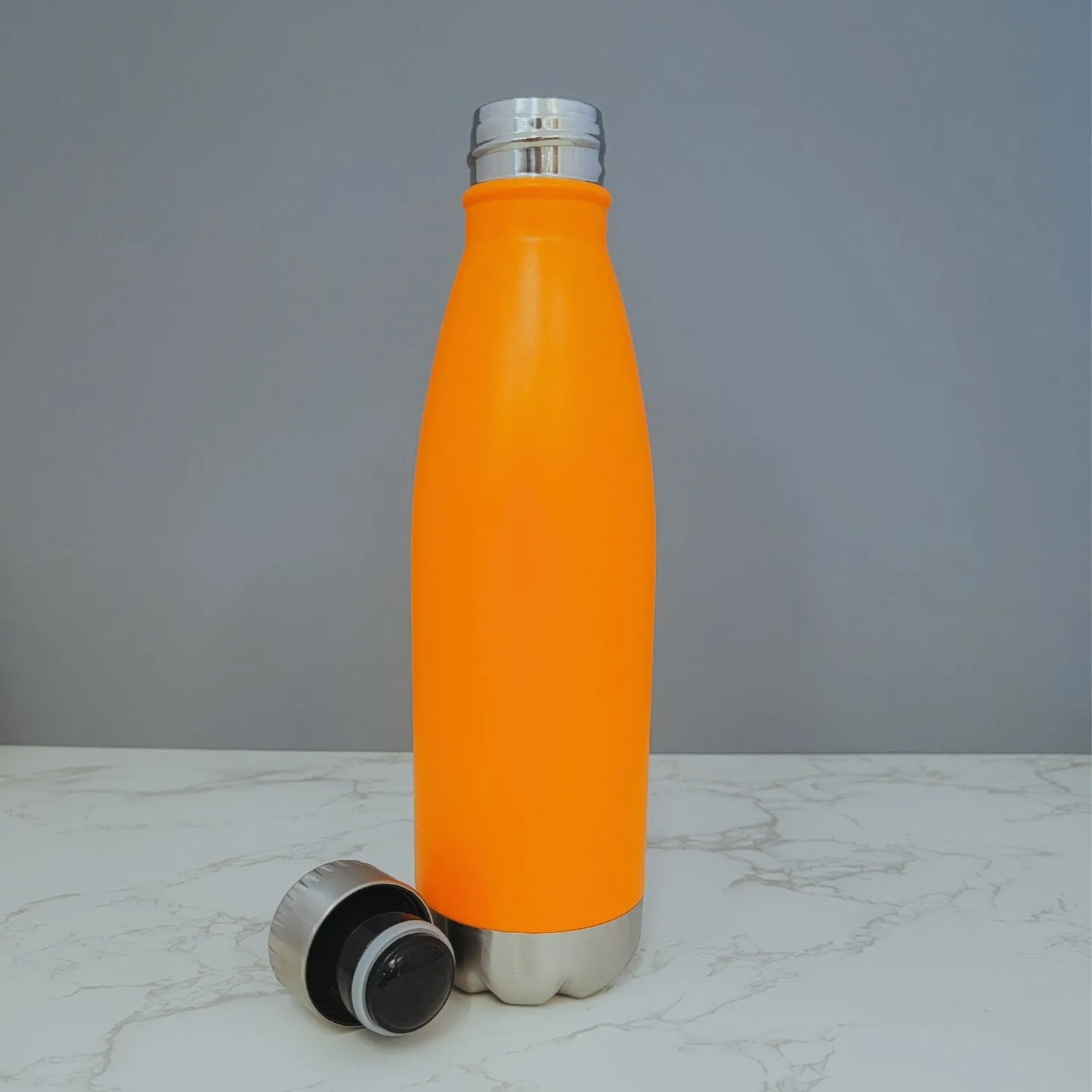 One Thankful Mama Thanksgiving Orange 17oz Water Bottle LA5151