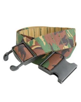 Original Dutch army field troops tactical belt military webbing woodland NEW