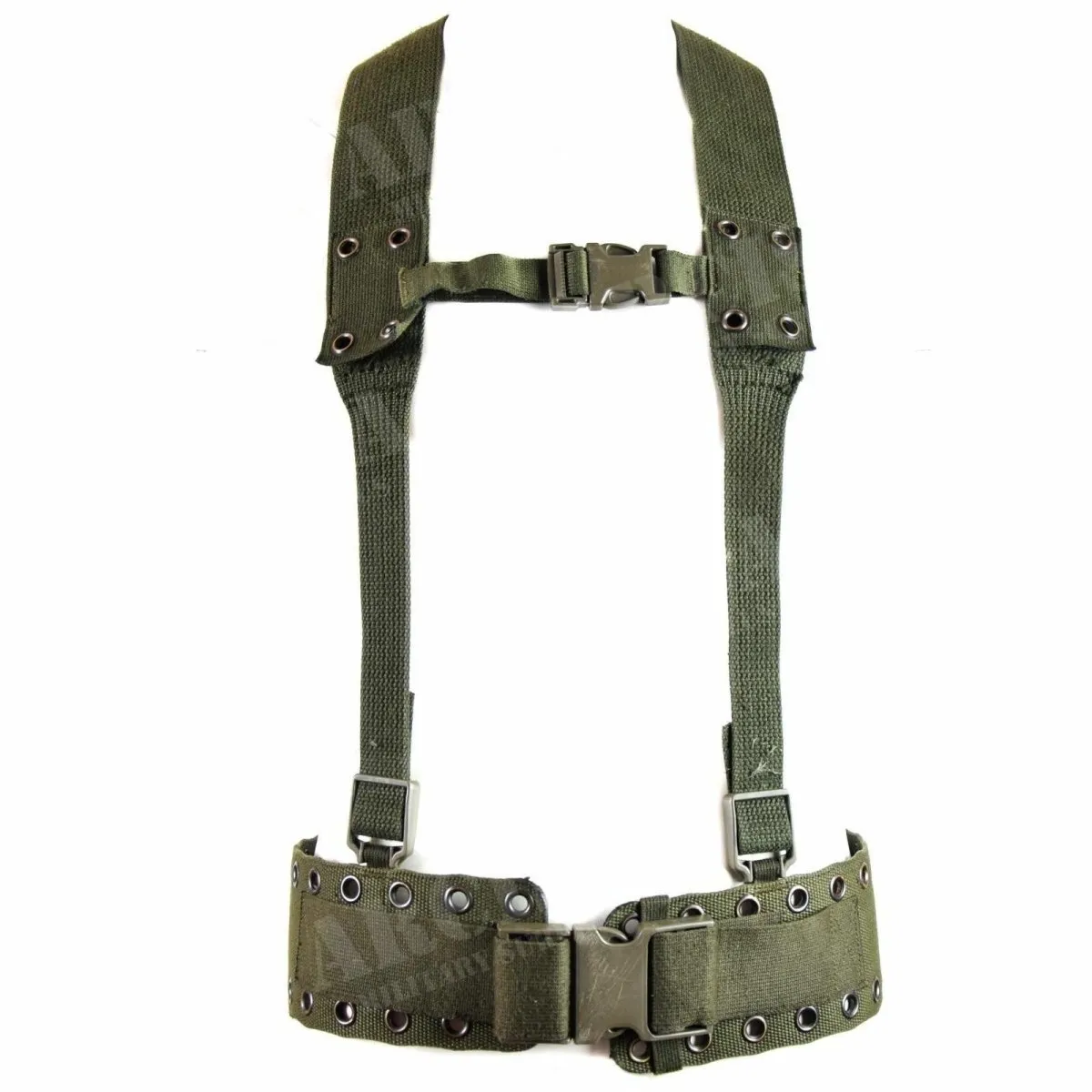 Original German army Webbing rig system 3 pieces tactical belt Y-strap harness