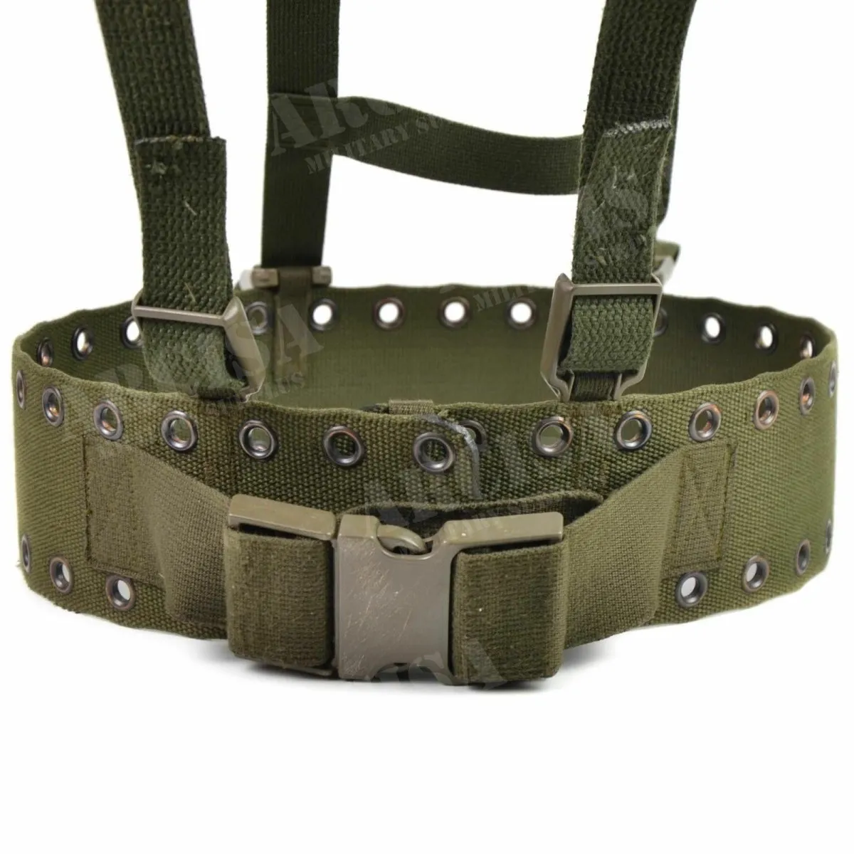 Original German army Webbing rig system 3 pieces tactical belt Y-strap harness