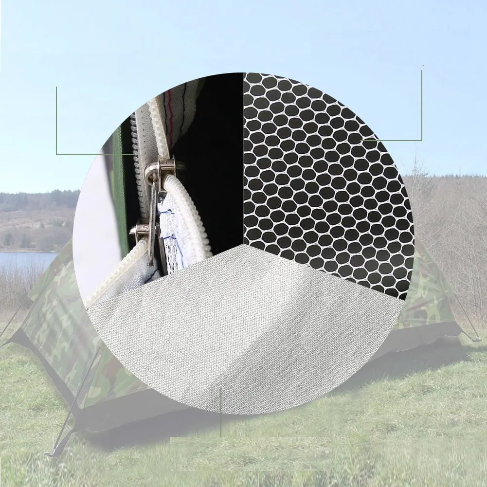 OTVIAP Camouflage UV Waterproof One Person Tent