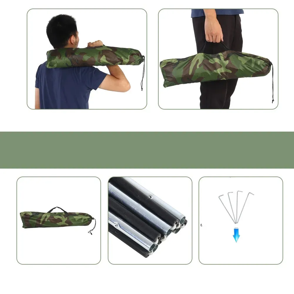 OTVIAP Camouflage UV Waterproof One Person Tent